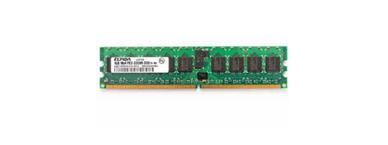 13144 Ram Cache 1gb 1Rx4 PC2-3200R IBM fru 39M5808 pn 38L5815 opt 39M5809 Elpida